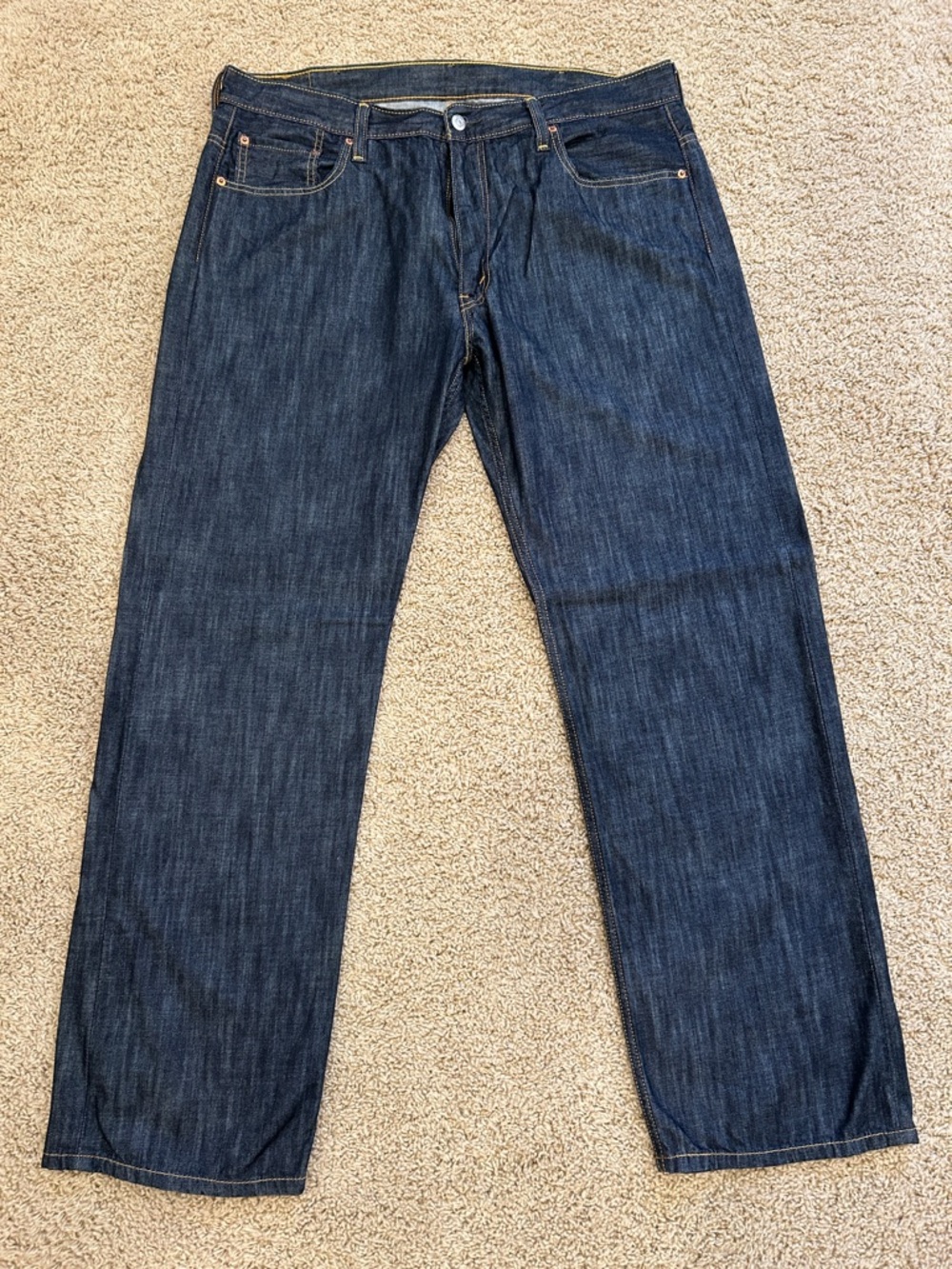 Levi's Men's Loose Straight 569 Jeans - Indigo Blue Denim